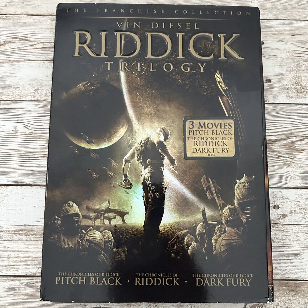 4/$25 Riddick Trilogy (DVD, 2006) - Picture 2 of 6